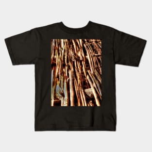 texture of wicker, wicker brace Kids T-Shirt